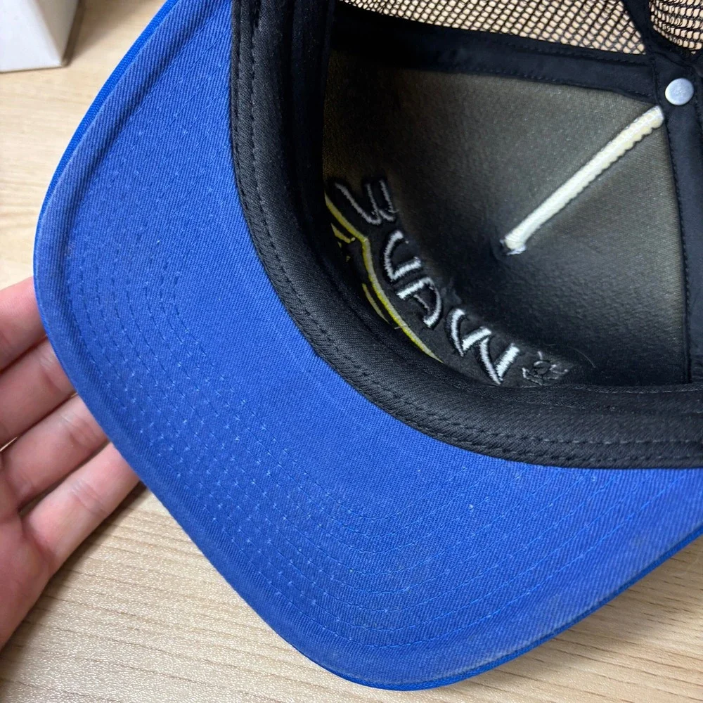 Milwaukee Wave Hat Cap‎ Snapback Trucker Blue MASL Professional Soccer
